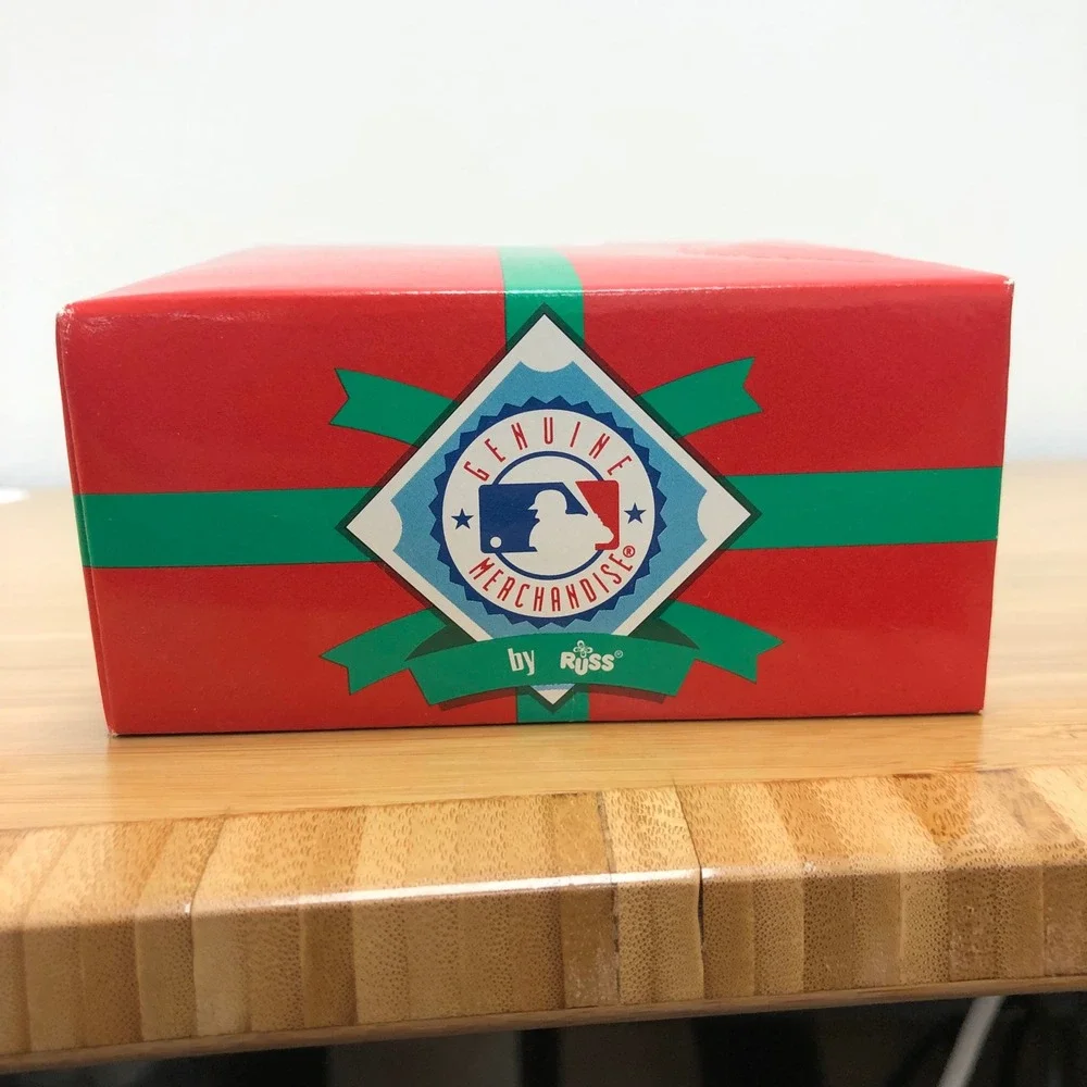 Russ Ornament Chicago White Sox Black Santa Bullpen Buggy MLB